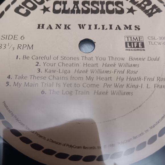 VTG. Hank Williams Country & Western Box Set (3) Time/Life - Picture 7 of 11